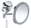 Зеркало WasserKraft K-1004 с LED-подсветкой, 3-х кратным увеличением