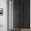 Душевой уголок Cezares Slider 90x90 SLIDER-AH-1-90-80/90-C-NERO профиль Черный матовый стекло прозрачное