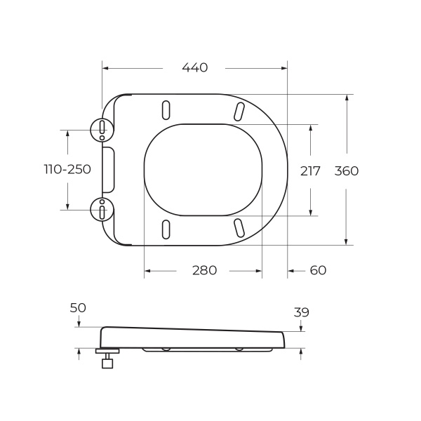 Крышка-сиденье BelBagno BB865SC