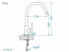 Смеситель для кухни Alveus Roxa 1129039