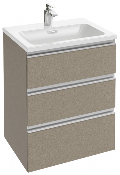 Раковина Jacob Delafon "Vox", керамическая, белая, 60x46.5x11 см