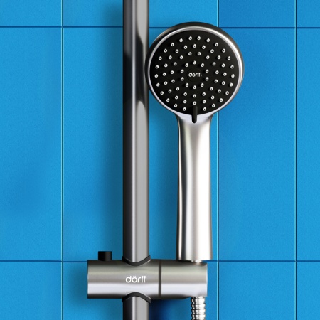 D0703000SS Logic new душевая система со смесителем из нержавеющей стали