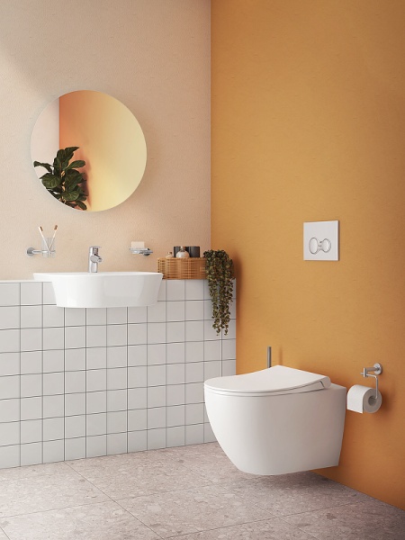 Клавиша смыва Vitra Sirius 740-0486 Хром матовый