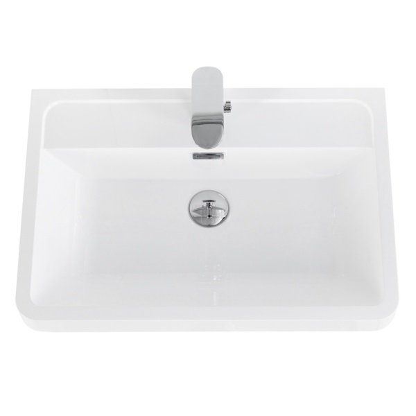 Раковина из искусственного мрамора BelBagno ANCONA-N ENERGIA-N EA-600-LVB