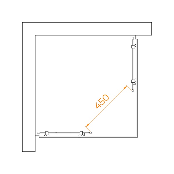Душевой уголок RGW PA-030B