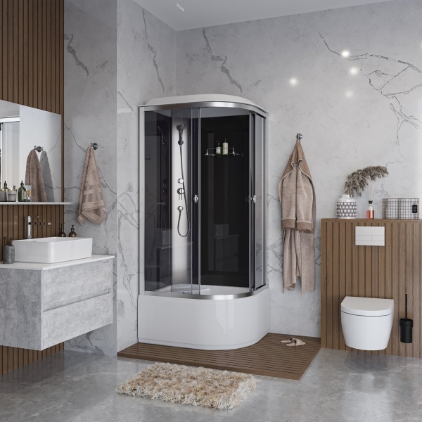 Душ.каб. Niagara Eco E100/70/40L/TN (1000х700х2150) 4 места