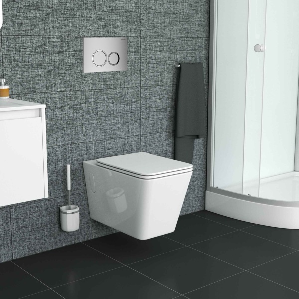 Комплект 3 в 1: инсталляция 900.K31.01.000+клавиша 700.K31.01.110.110 хром матовый+унитаз GR-4414S