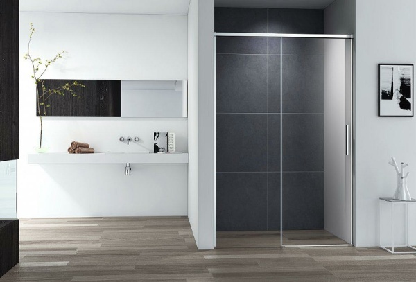 Душевая дверь Cezares Duet Soft-М 150 DUET SOFT-M-BF-1-150-C-Cr профиль Хром стекло прозрачное