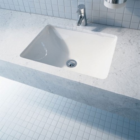 Раковина Duravit "Starck" 53, встраиваемая, белая, санфарфор
