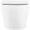 Комплект унитаза с инсталляцией BelBagno Uno BB3105CHR/SC/BB002-80/BB005-PR-CHROME с сиденьем Микролифт и клавишей смыва Хром глянцевый