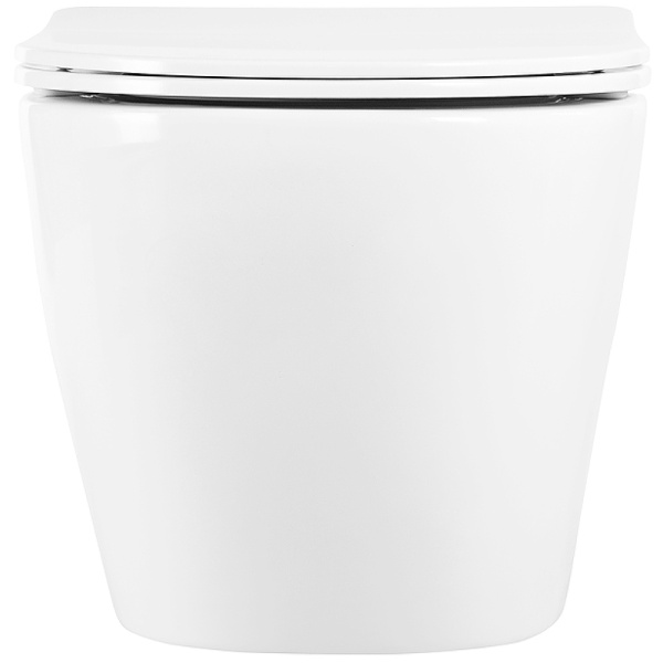 Комплект унитаза с инсталляцией BelBagno Uno BB3105CHR/SC/BB002-80/BB005-PR-CHROME с сиденьем Микролифт и клавишей смыва Хром глянцевый