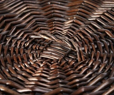 Плетеная корзина с крышкой WasserKraft Donau WB-530-L