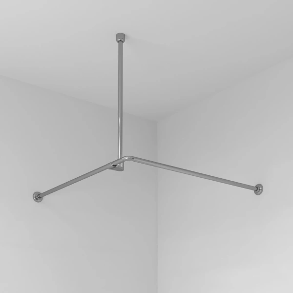 Карниз для ванны WasserKraft Dinkel 90x90 SC-469090