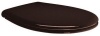 MS87NC CLASSIC Крышка-сиденье с микролифтом, петли хром, цвет грецкий орех (ТОЛЬКО С УНИТАЗАМИ)