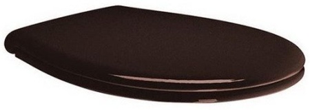MS87NC CLASSIC Крышка-сиденье с микролифтом, петли хром, цвет грецкий орех (ТОЛЬКО С УНИТАЗАМИ)