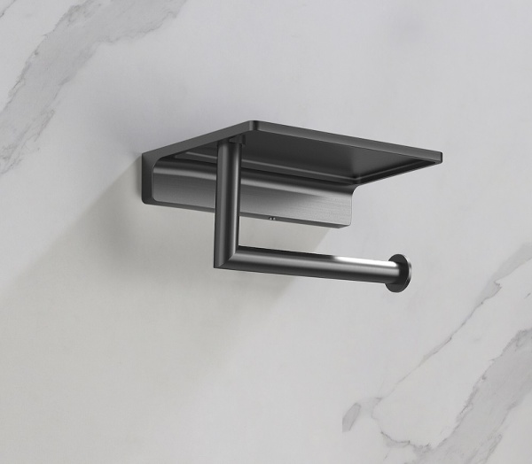 Держатель туалетной бумаги Timo Saona 13043/18 Черное золото