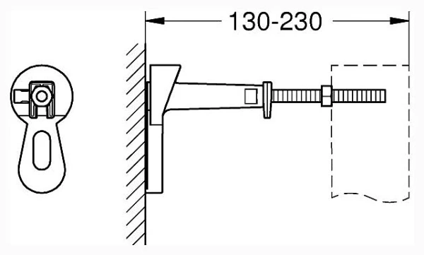 Комплект крепления для инсталляций Grohe Rapid SL 3855800M