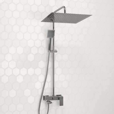 Душевой комплект WasserKraft A177.119.141.010, вертикальный монтаж, рычажное управление