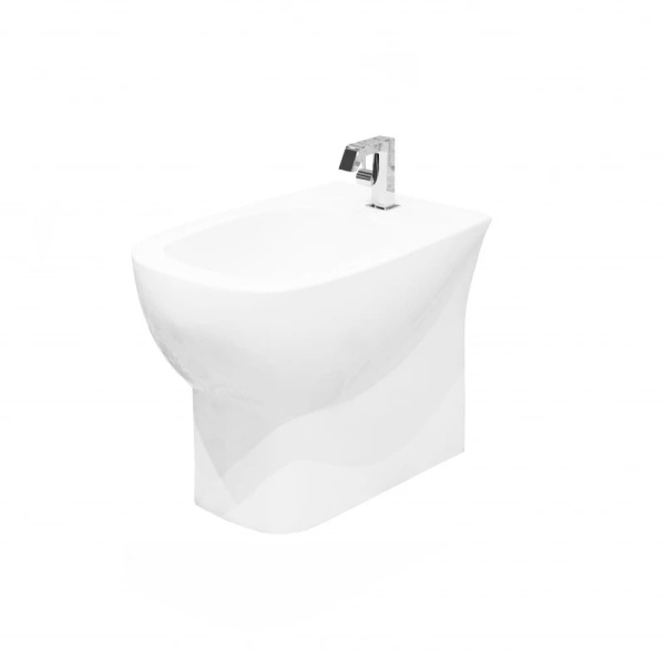 Биде напольное Sanita Luxe Infinity ВКС Белый S1 INFSLBI01