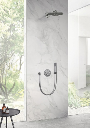 Шланговое подключение Grohe Rainshower 27057AL0 Темный графит