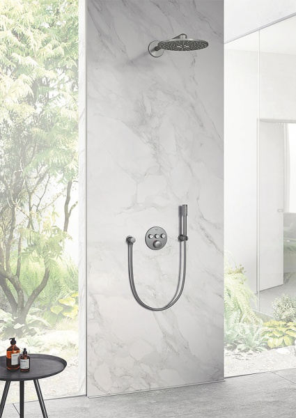 Шланговое подключение Grohe Rainshower 27057AL0 Темный графит