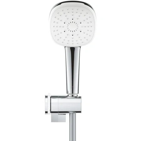 Душевой гарнитур Grohe Tempesta Cube, ABS-пластик, вертикальный монтаж, массажная струя