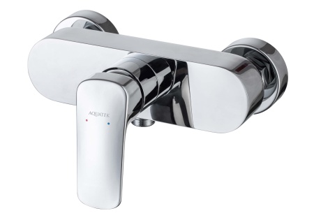 AQ1010CR ВЕГА смеситель для раковины 97 без донного клапана + AQ1060CR ВЕГА смеситель для душа + AQ2046CR ВЕГА душевая система 3jet 250мм Reno