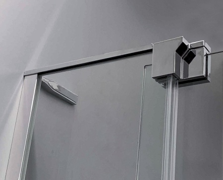 Душевой уголок Cezares Slider 100x80 SLIDER-AH-2-70/80-90/100-C-Cr профиль Хром стекло прозрачное