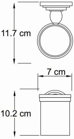 Стакан WasserKraft Isar K-7328