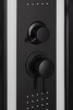 Душ.каб. NG-6902-01GD BLACK (1000х1000х2200) низкий поддон(16 см) стекло ТОНИРОВАННОЕ, 4 места