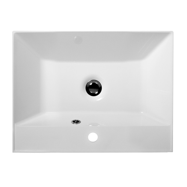 Раковина BelBagno Marino BB600/450, врезная, прямоугольная, 60x45 см, белая
