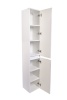 Колонна напольная универсальная "Даллас" б/корзины, Люкс белая, PLUS, ЭМАЛЬ