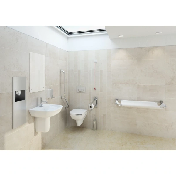 Полупьедестал VITRA S20 5281B003-7201, фарфор, белый, высота 33 см