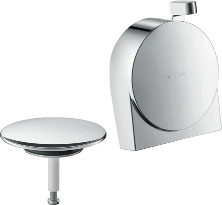 Излив на ванну Hansgrohe Exafill S с набором для слива и перелива (внешняя часть) (58117000)