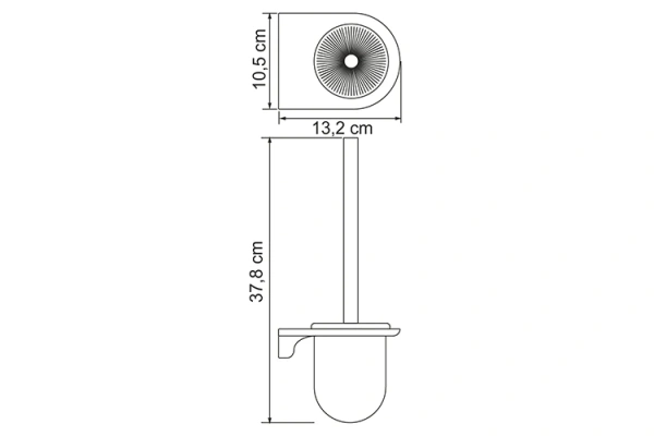 Ершик WasserKraft Kammel K-8327WHITE