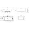 Акриловая ванна 180x80 см Ravak Formy 02 C891000000