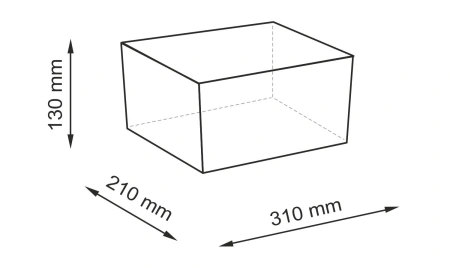 Корзина WasserKraft Wiese WB-840-S