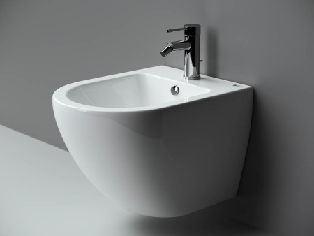 CN4003 Подвесное биде METROPOL Rimless, 1 отверстие под смеситель, с крепежом