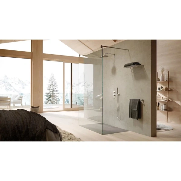 Термостат для ванны "Nobili Live", вертикальный/горизонтальный монтаж, 20 см