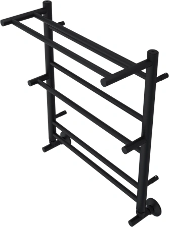 Полотенцесушитель водяной Aquatek Альфа 50x60 AQ RRP0760BL черный