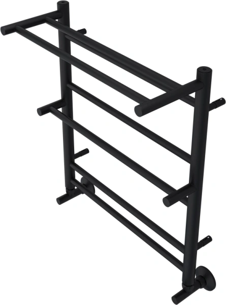 Полотенцесушитель водяной Aquatek Альфа 50x60 AQ RRP0760BL черный