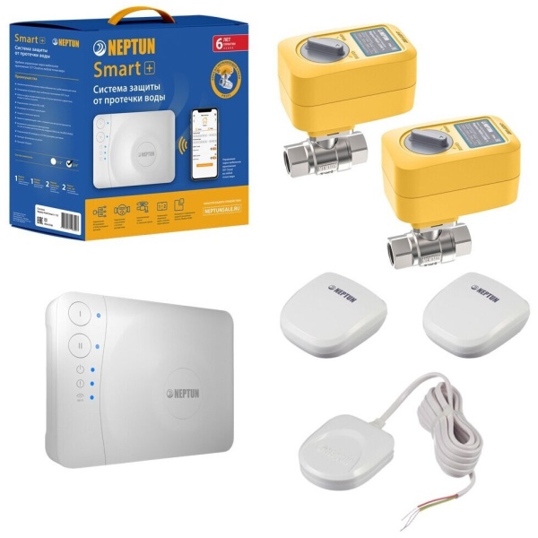 Система контроля протечки воды Neptun PROFI Smart+ 3/4" Tuya