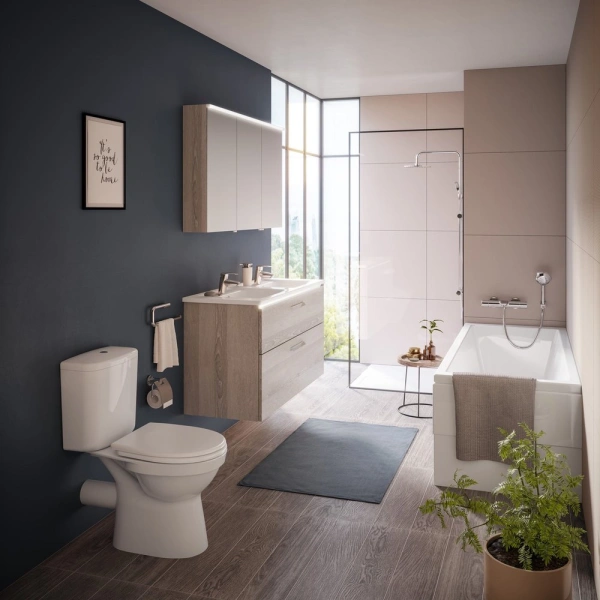 Напольный унитаз Vitra Norm Fit с бачком и микролифтом 9844B099-7205