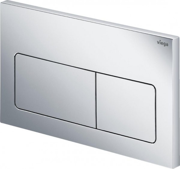 Инсталляция Viega Prevista Dry 792 848 для подвесных унитазов с клавишей смыва Хром