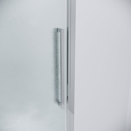 Душ.ограждение 120.K33.02.1090.10.02 Cosmo (100*90*195) хром, стекло шиншилла, 2 места