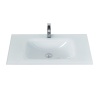 Стеклянная раковина BelBagno BB810/465-LV-VTR-BL