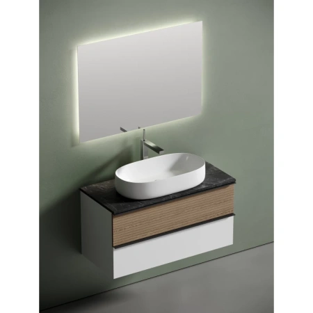 Столешница 100 см черный Sancos TT100A1X