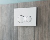 Комплект унитаза с инсталляцией Vitra Integra Round 9856B003-7205 с сиденьем Микролифт и клавишей смыва Хром глянцевый
