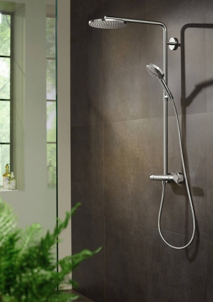 Душевая система Hansgrohe Raindance Select S 27633140 Бронзовый матовая