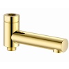 AQM8301GG Излив поворотный с картриджем, Glossy gold